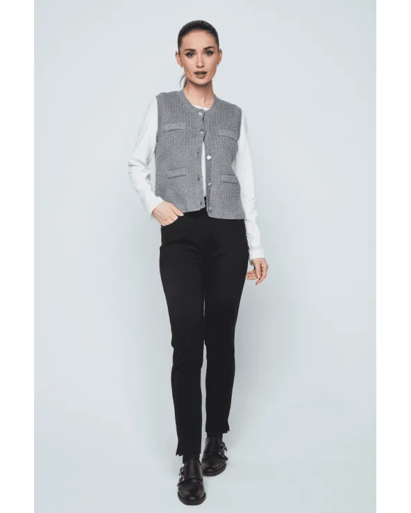 Pantalón Experience Bolsillos Negro Merletti total look Esenziashopping Zaragoza