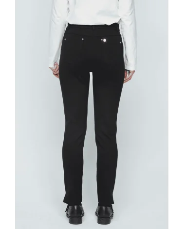 Pantalón Experience Bolsillos Negro Merletti espalda Esenziashopping Zaragoza