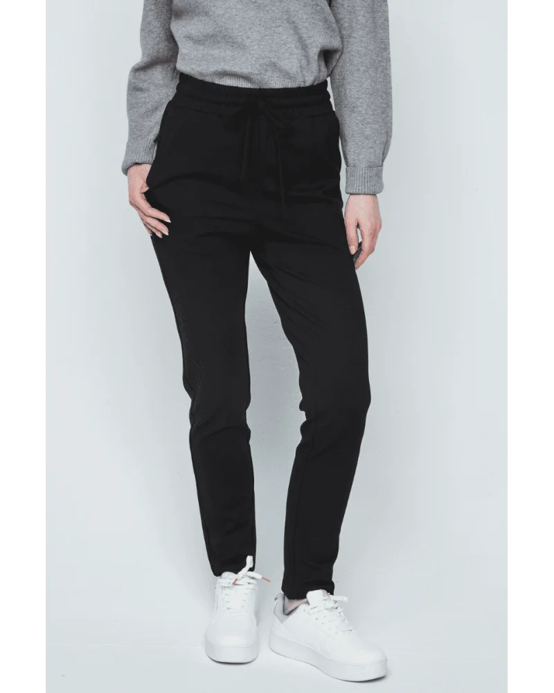 Pantalón Experience Goma Negro Merletti Esenziashopping Zaragoza