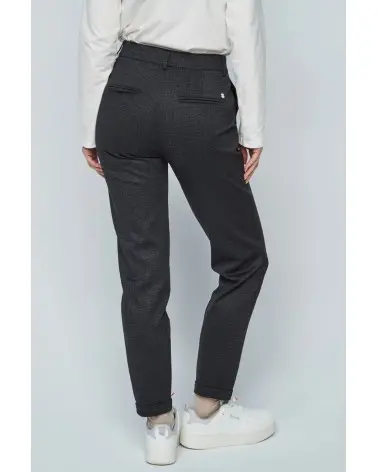 Pantalón Experience Micro Cuadros Merletti espalda Esenziashopping Zaragoza