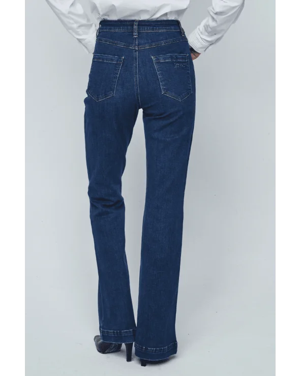 Pantalón Jeans Flare Merletti espalda Esenziashopping Zaragoza