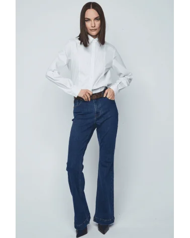 Pantalón Jeans Flare Merletti Esenziashopping total look Zaragoza