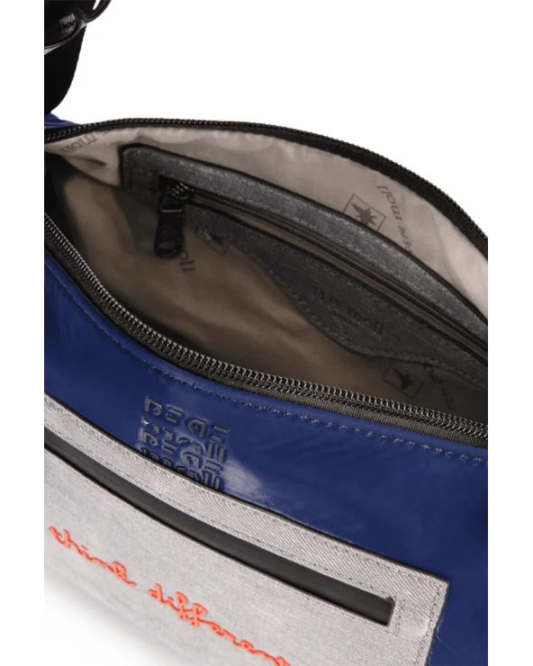 Bolso Media Luna Azul Pepe Moll interior Esenziashopping Zaragoza