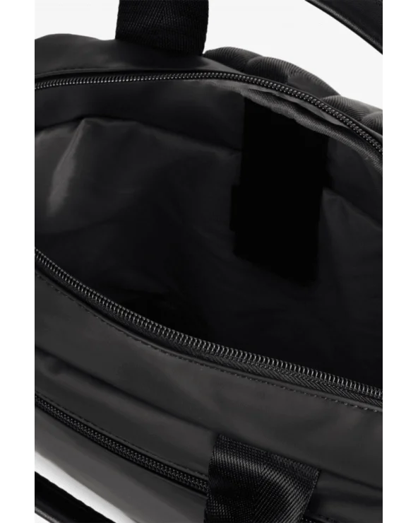 Mochila Hombre Dos Asas Negra Pepe Moll interior Esenziashopping Zaragoza