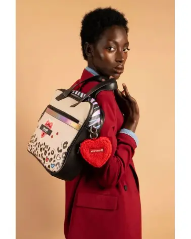 Bolso de Mano Patchwork Animal Print Pepe Moll probado Esenziashopping Zaragoza