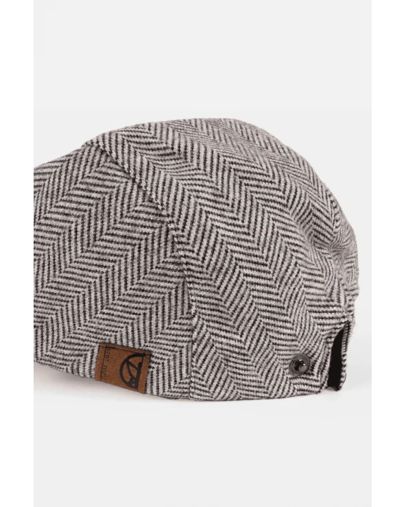 Boina Flat Cap Espiga Gris Pepe Moll detalle Esenziashopping Zaragoza