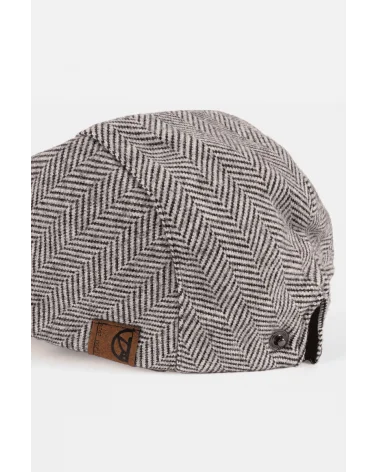 Boina Flat Cap Espiga Gris Pepe Moll detalle Esenziashopping Zaragoza