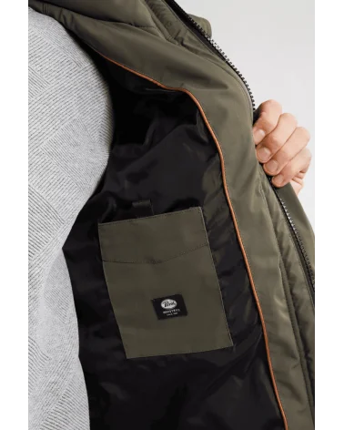 Abrigo Parka Verde Militar Petrol Industries detalle Esenziashopping Zaragoza