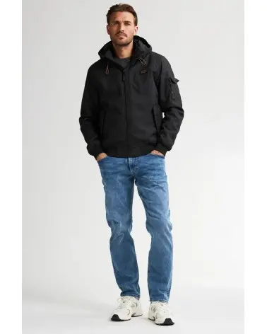 Chaqueta Bomber Oregon Negra Petrol Industries total look Esenziashopping Zaragoza