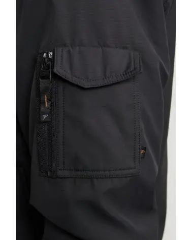 Chaqueta Bomber Oregon Negra Petrol Industries detalle Esenziashopping Zaragoza