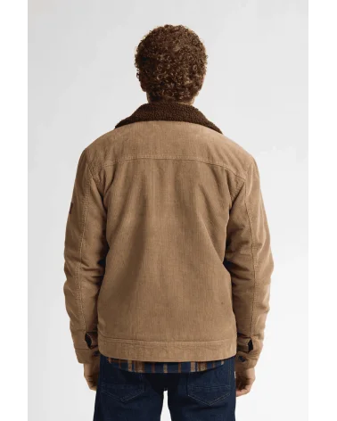 Chaqueta Pana Camel Petrol Industries espalda Esenziashopping Zaragoza