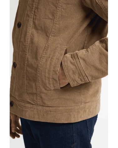 Chaqueta Pana Camel Petrol Industries detalle Esenziashopping Zaragoza