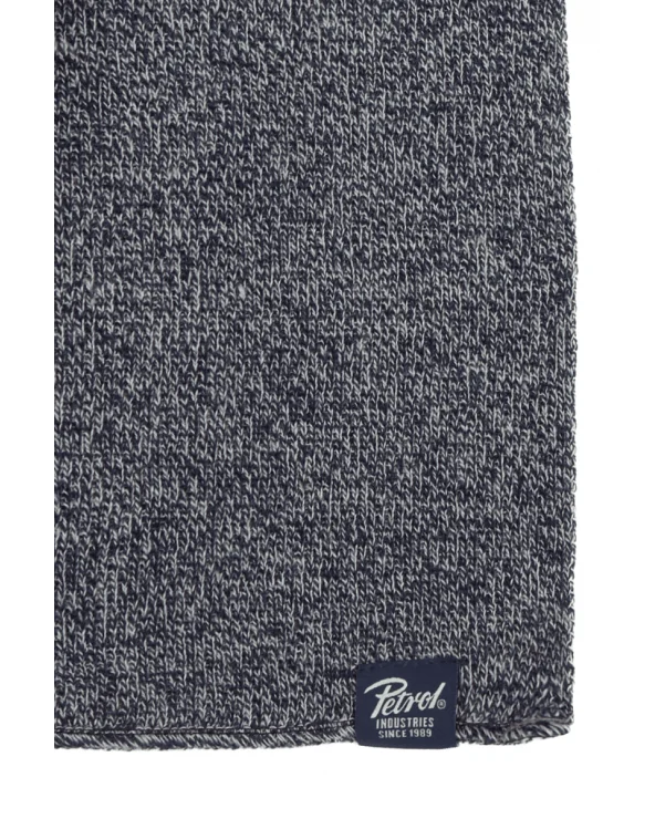 Bufanda Jaspeada marino Petrol Industries detalle Esenziashopping Zaragoza