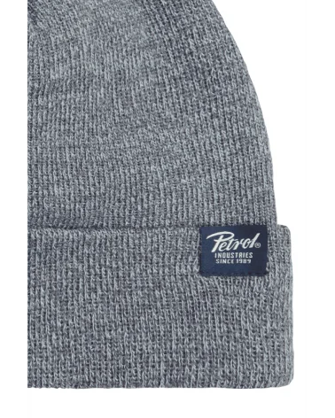 Gorro Punto Jaspeado Gris Petrol Industries detalle Esenziashopping Zaragoza