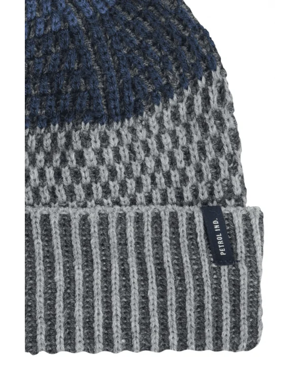 Gorro Punto Marino Pinctured Petrol Industries detalle Esenziashopping Zaragoza