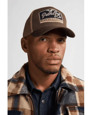 Gorra Beisbol Bicolor Marrón Petrol Industries Esenziashopping Zaragoza