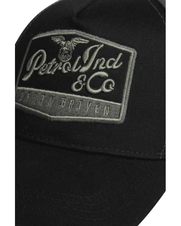 Gorra Beisbol Bicolor Negro Petrol Industries detalle Esenziashopping Zaragoza