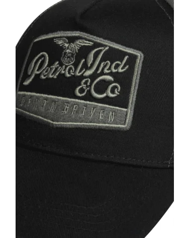 Gorra Beisbol Bicolor Negro Petrol Industries detalle Esenziashopping Zaragoza