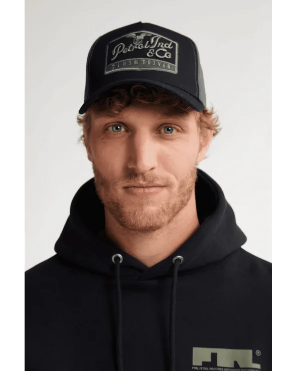 Gorra Beisbol Bicolor Negro Petrol Industries Esenziashopping Zaragoza