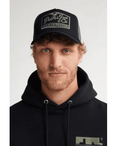 Gorra Beisbol Bicolor Negro Petrol Industries Esenziashopping Zaragoza