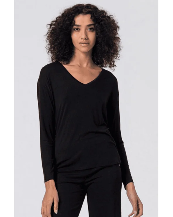 Camiseta Bambú Escote Pico Surkana Esenziashopping Zaragoza