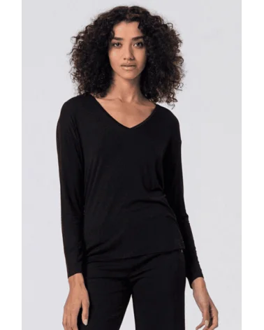 Camiseta Bambú Escote Pico Surkana Esenziashopping Zaragoza