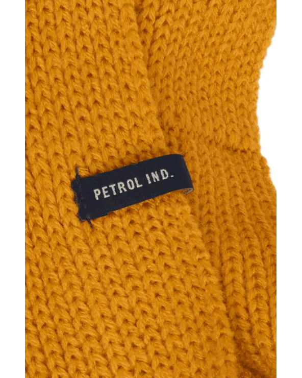 Bufanda Circular Mostaza Petrol Industries detalle Esenziashopping Zaragoza