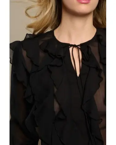 Blusa Natalina Minueto detalle Esenziashopping Zaragoza