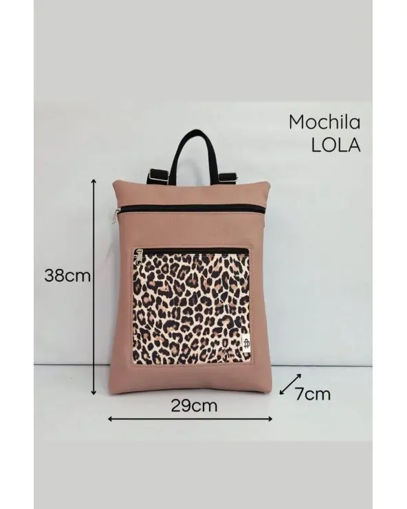 Mochila Animal Print Cristina Alba medidas Esenziashopping Zaragoza