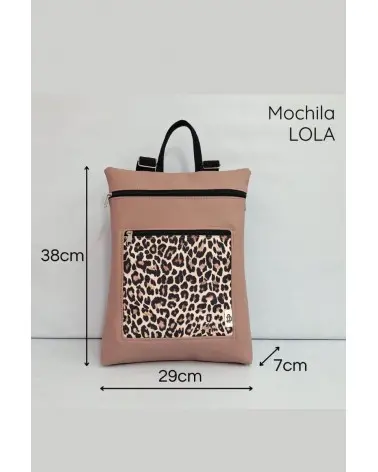 Mochila Animal Print Cristina Alba medidas Esenziashopping Zaragoza