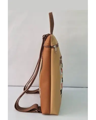 Bolso Cubos Reversible Cristina Alba lateral Esenziashopping Zaragoza