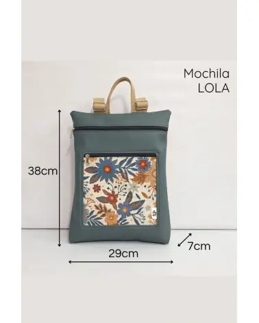 Mochila Jardín Reversible Cristina Alba medidas Esenziashopping Zaragoza
