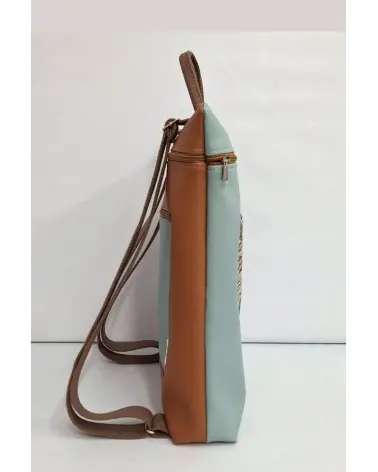 Mochila Lines Reversible Cristina Alba lateral Esenziashopping Zaragoza