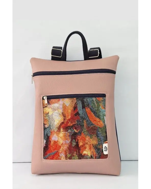 Mochila Pinceladas Reversible Cristina Alba Esenziashopping Zaragoza