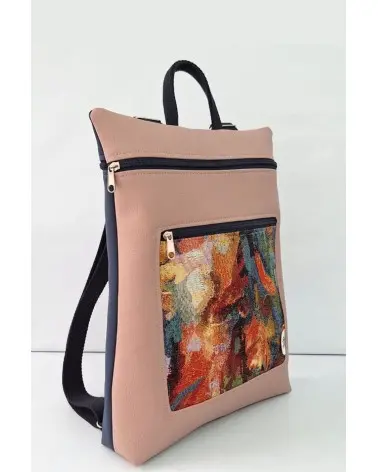 Mochila Pinceladas Reversible Cristina Alba Esenziashopping Zaragoza