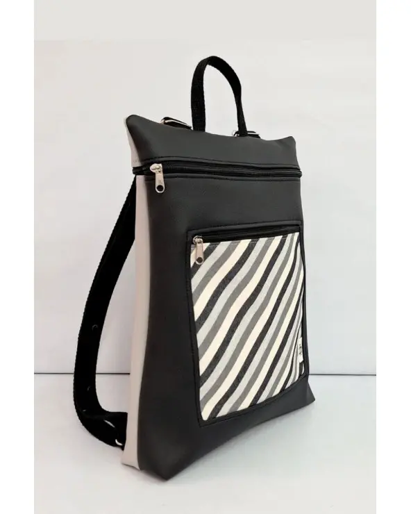 Mochila Rayas II Reversible Cristina Alba Esenziashopping Zaragoza