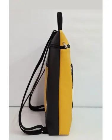 Mochila Rayas Reversible Cristina Alba lateral Esenziashopping Zaragoza