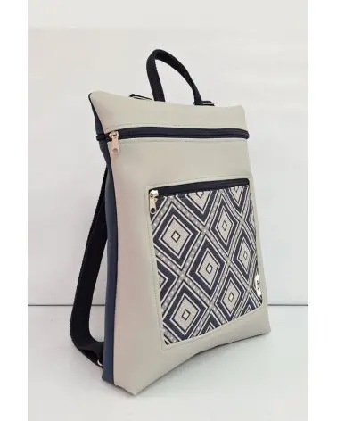 Mochila Rombos Reversible Cristina Alba Esenziashopping Zaragoza