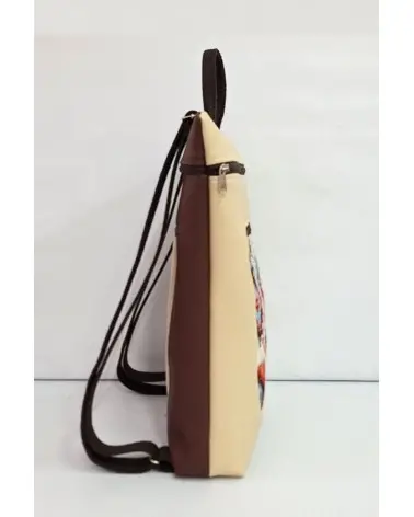 Mochila Tribal Reversible Cristina Alba lateral Esenziashopping Zaragoza