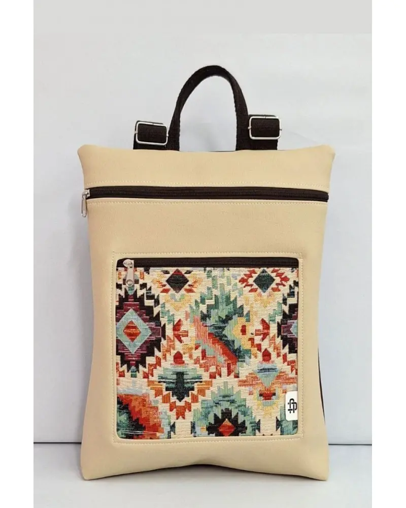Mochila Tribal Reversible Cristina Alba Esenziashopping Zaragoza