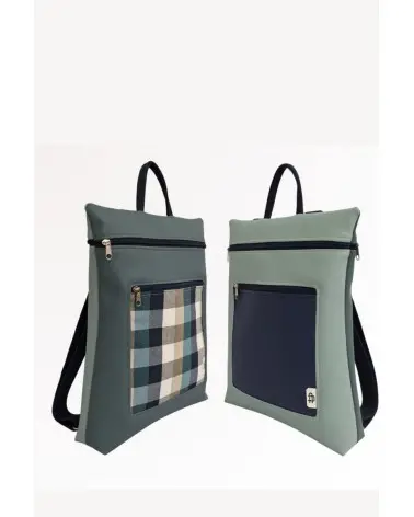 Mochila Vichy Reversible Cristina Alba Esenziashopping Zaragoza