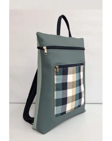 Mochila Vichy Reversible Cristina Alba Esenziashopping Zaragoza