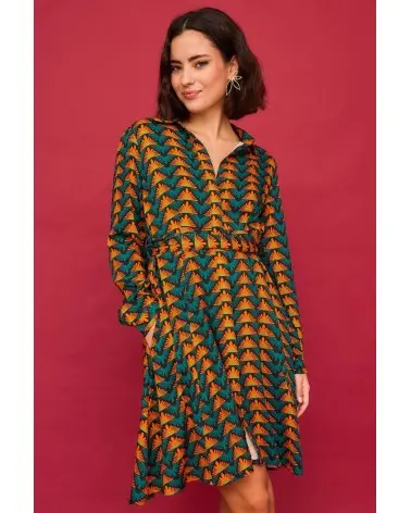 Vestido Corto Lago Triángulo Verde Smile Esenziashopping Zaragoza