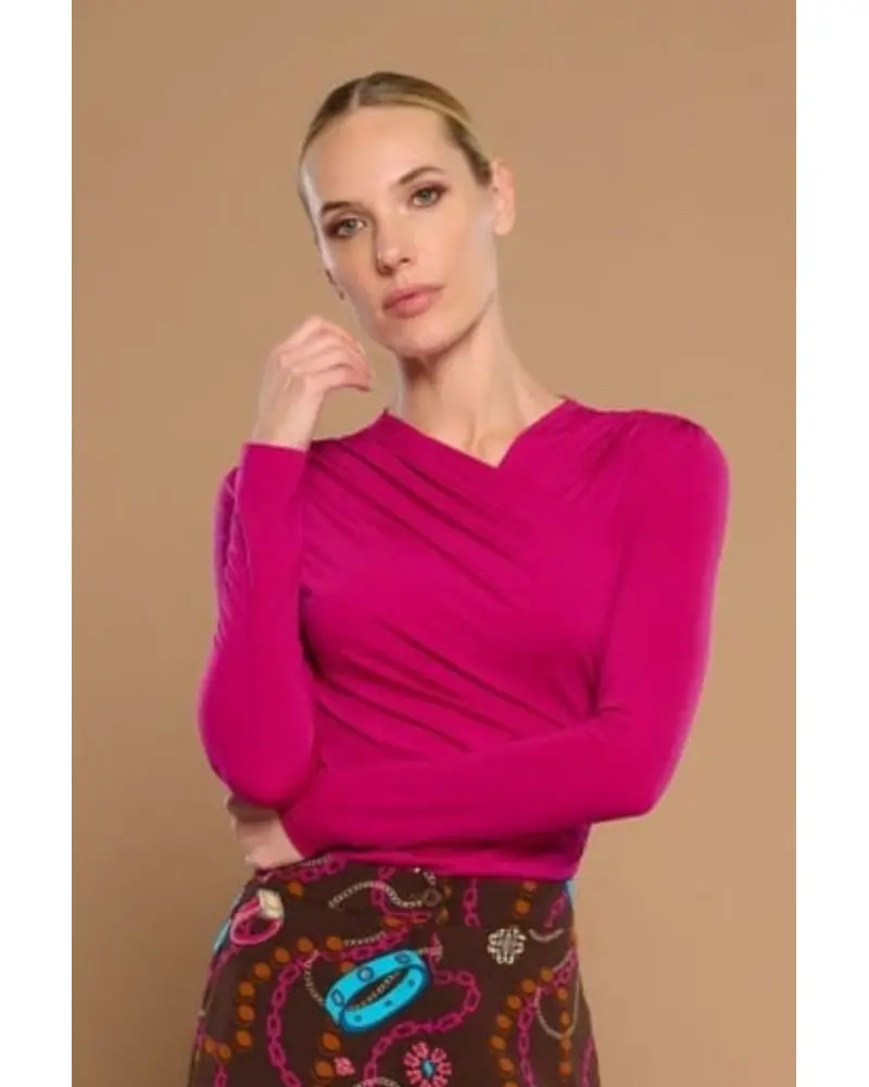 Top Belina Fucsia Minueto Esenziashopping Zaragoza