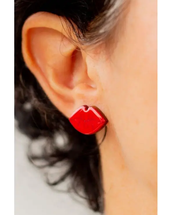 Pendientes Mini Labios Tikismikis probados Esenziashopping Zaragoza