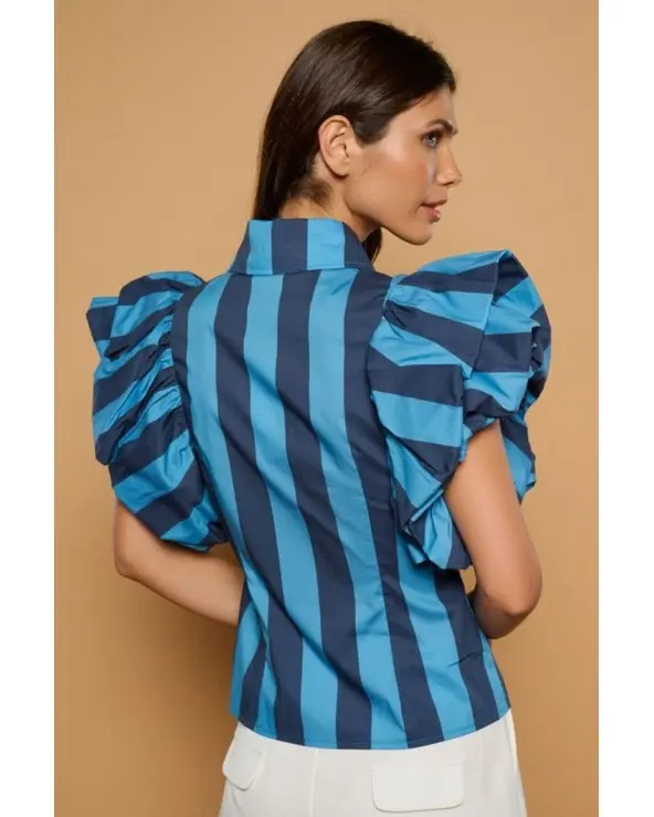 Blusa Camisera Balear espalda Minueto Esenziashopping Zaragoza