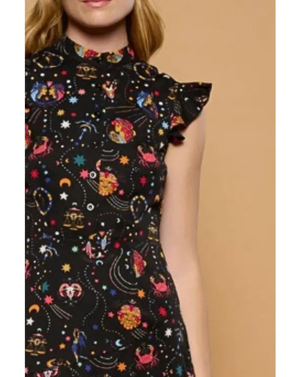 Vestido Zodiac Minueto detalle Esenziashopping Zaragoza