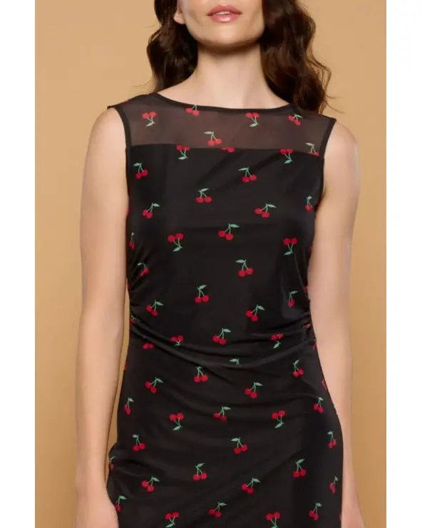 Vestido Cherry Minueto detalle Esenziashopping Zaragoza