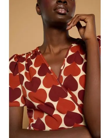 Vestido Gertrudis Minueto detalle Esenziashopping Zaragoza