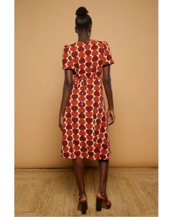 Vestido Gertrudis Minueto espalda Esenziashopping Zaragoza